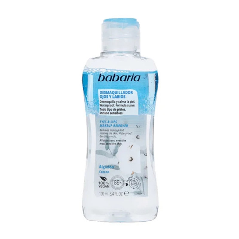 محلول دو فاز پاک کننده چشم و لب انواع پوست باباریا